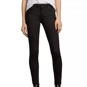 All Saints Black Skinny Jean